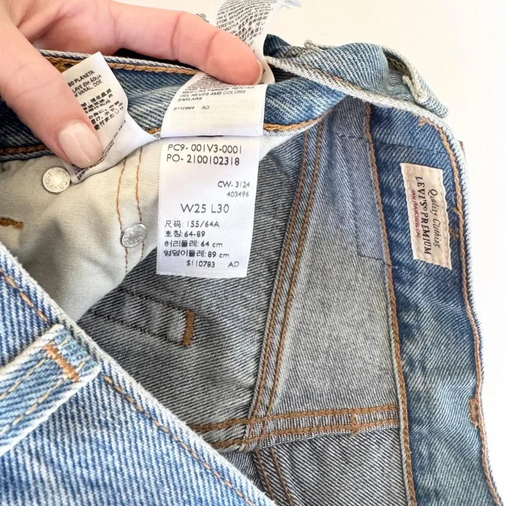 Levi's 501 Wester Jeans - Picture 8 of 8